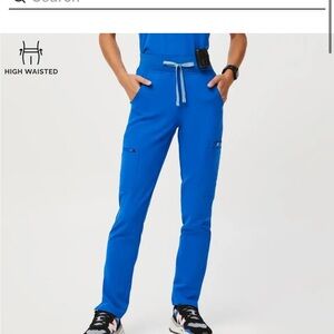 Figs High Waisted Yola Skinny Scrub Pant